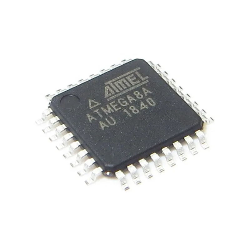 ATMEGA8A ATMEGA8A-AU TQFP-32 New Original 8-bit Microcontrollers - MCU AVR 8KB, 512B EE 16MHz 1KB SRAM
