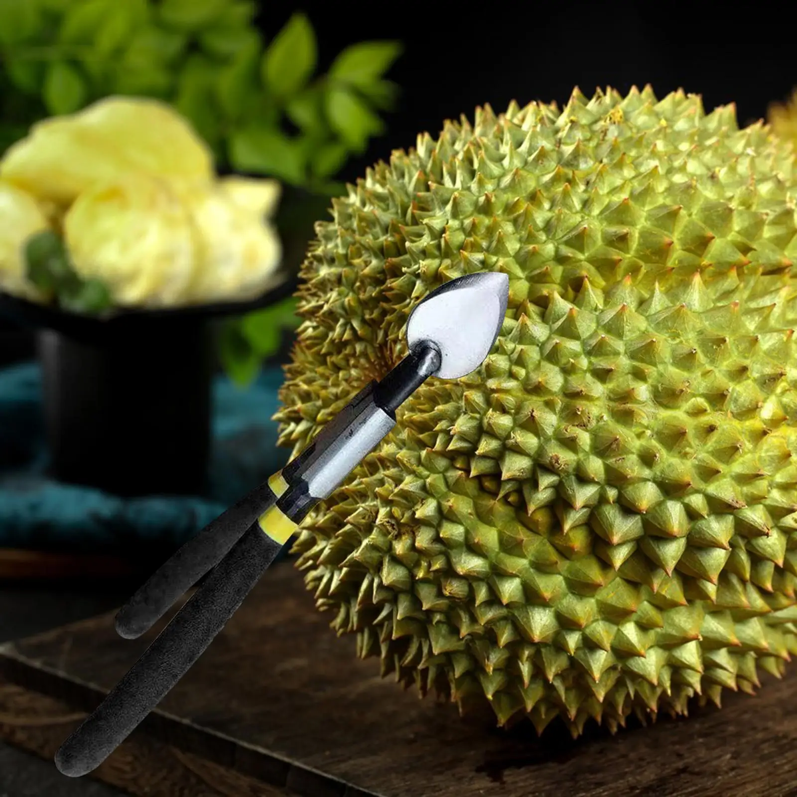 Durian Opener Sheller Clamp Fruit Shell Clip for Cooking Grocery Fruits Shop