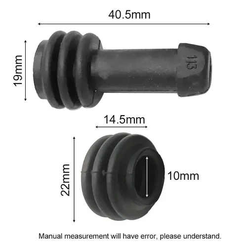 Imagen 2 del producto Pinza de bomba superior e inferior de freno, funda amortiguadora, cubierta antipolvo, bomba de freno de disco de goma, tapa impermeable, piezas de motocicleta