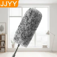 Extendable Telescopic Microfiber Feather Duster Long Handle Washable Cleaning Brush for Car Home Office Furniture