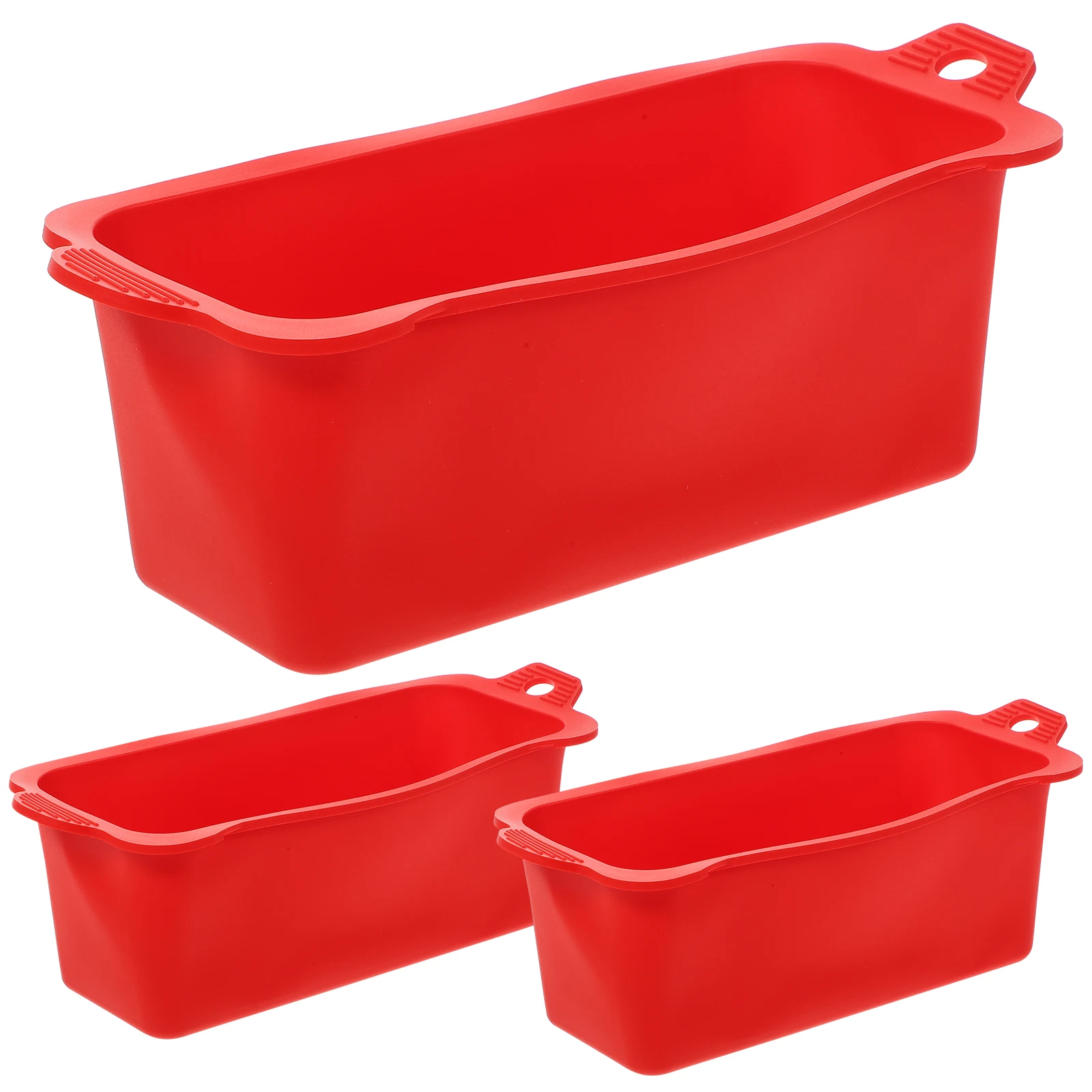

3 Pcs Oil Receiver Silicone Liner Grease Cup Accessory Catcher for Grill Container