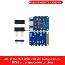 LOLIN D1 Mini V4.0.0 - ESP8266 4MB WIFI Development Board Module USB Tipo-C Interface