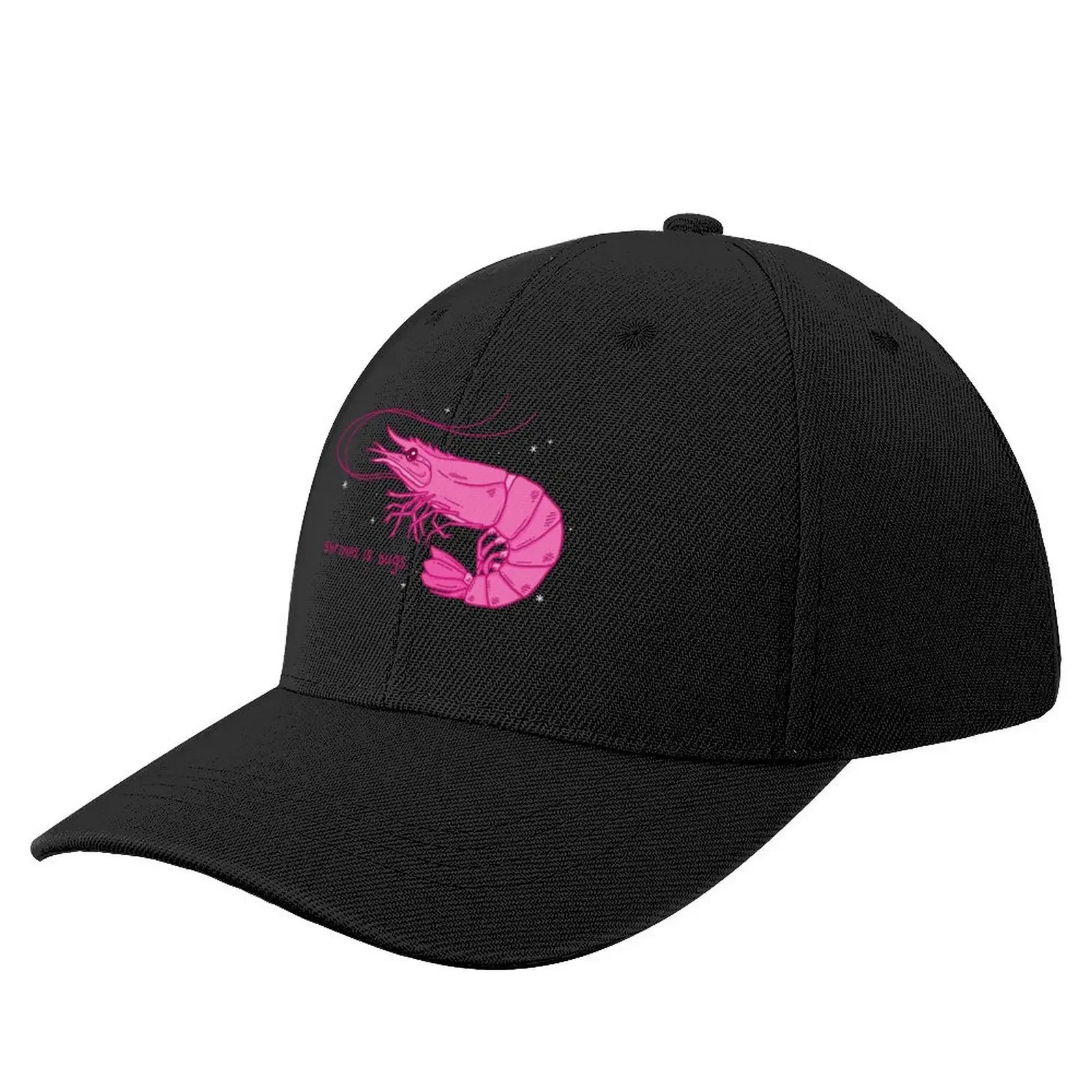 

shrimps is bugs Baseball Cap Trucker Hat cute Icon Hats Man Women's