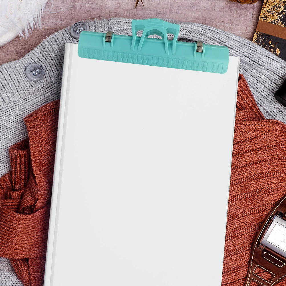 

5 Pcs Abs Metal Durable Practical Portable Multi Page Holder Function Music Score Clip Document Clip Score Holder