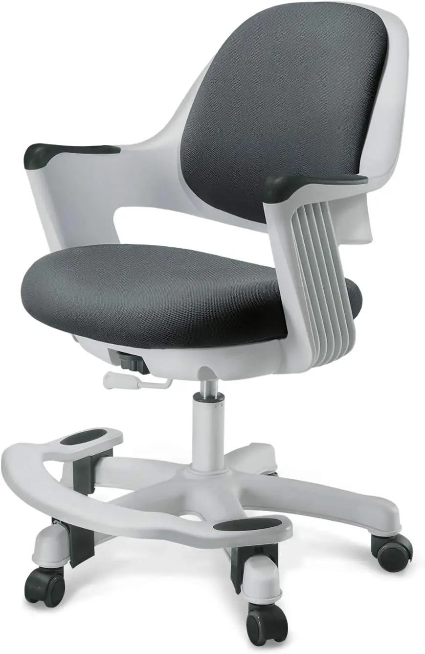 Chair: Ergonomic Kids Computer Chair | Adjustable Kids Office Chair with Wheels & Arms | Study Chair for Girls and Boy