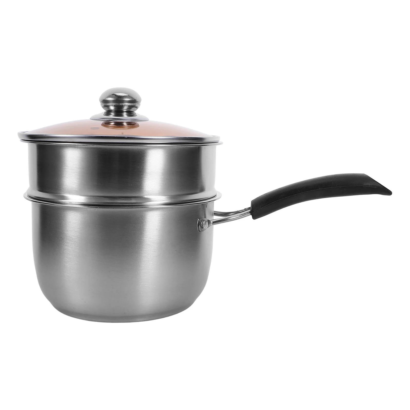 

Набор из 1 предмета: кастрюля из нержавеющей стали, маленькая кастрюля для соусов, молока, супов, с гладкой поверхностью, быстрым нагревом, эргономичной ручкой, легко моется