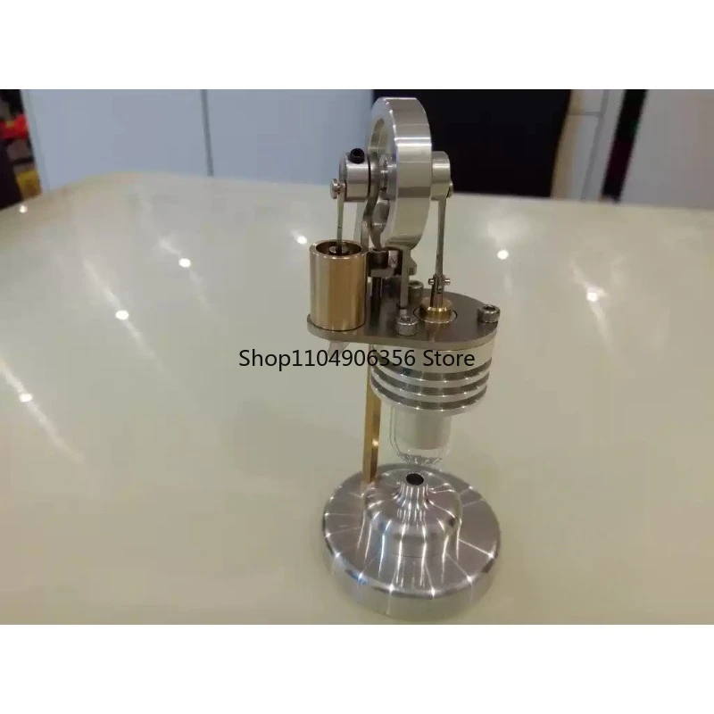 

Engine Kit Micro Vertical Engine Model Engine External Combustion for Scientific Physics Experiment Model