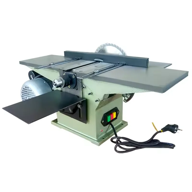 Household Wood Surface Planer Machine Multi-functional Mini Wood Thickness Planer Table Saw Cutting Width Woodworking Planer