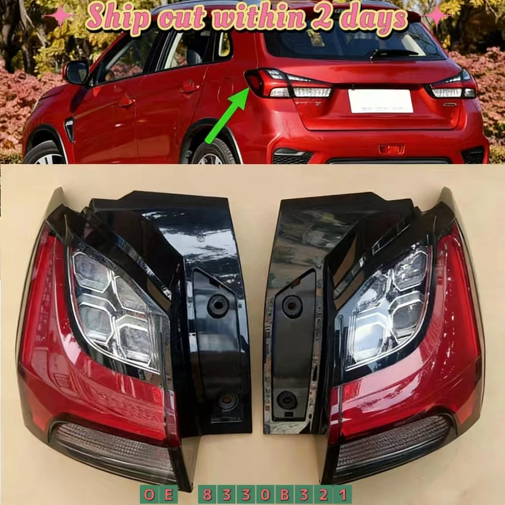 

Tail Light Assembly Turn Signal Rear Bumper Headlight For Mitsubishi ASX GA1W GA9W 2010-2022 8330B321 8330B322