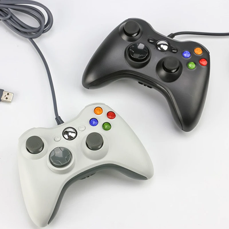 PC Control Xbox 360 Controller Xbox Controller Xbox Control Game Pad ลักษณะเกม USB WIRED joypad Gamepad สำหรับ Microsoft