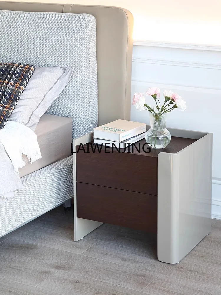 

SGF Minimalist Painted Bedside Table Modern Master Bedroom Storage Bedside Table