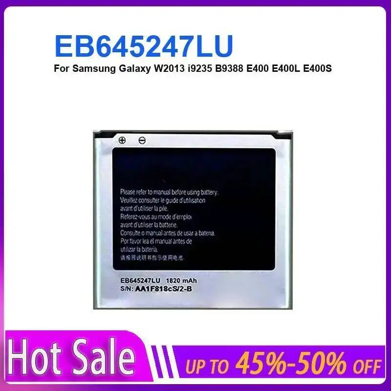 بطارية الهاتف المحمول لسامسونج غالاكسي وين I8552 I8558 I8550/21 5G SM-W2021/W2013 I9235 B9388 E400/W2014 G9098 G9092 G9082