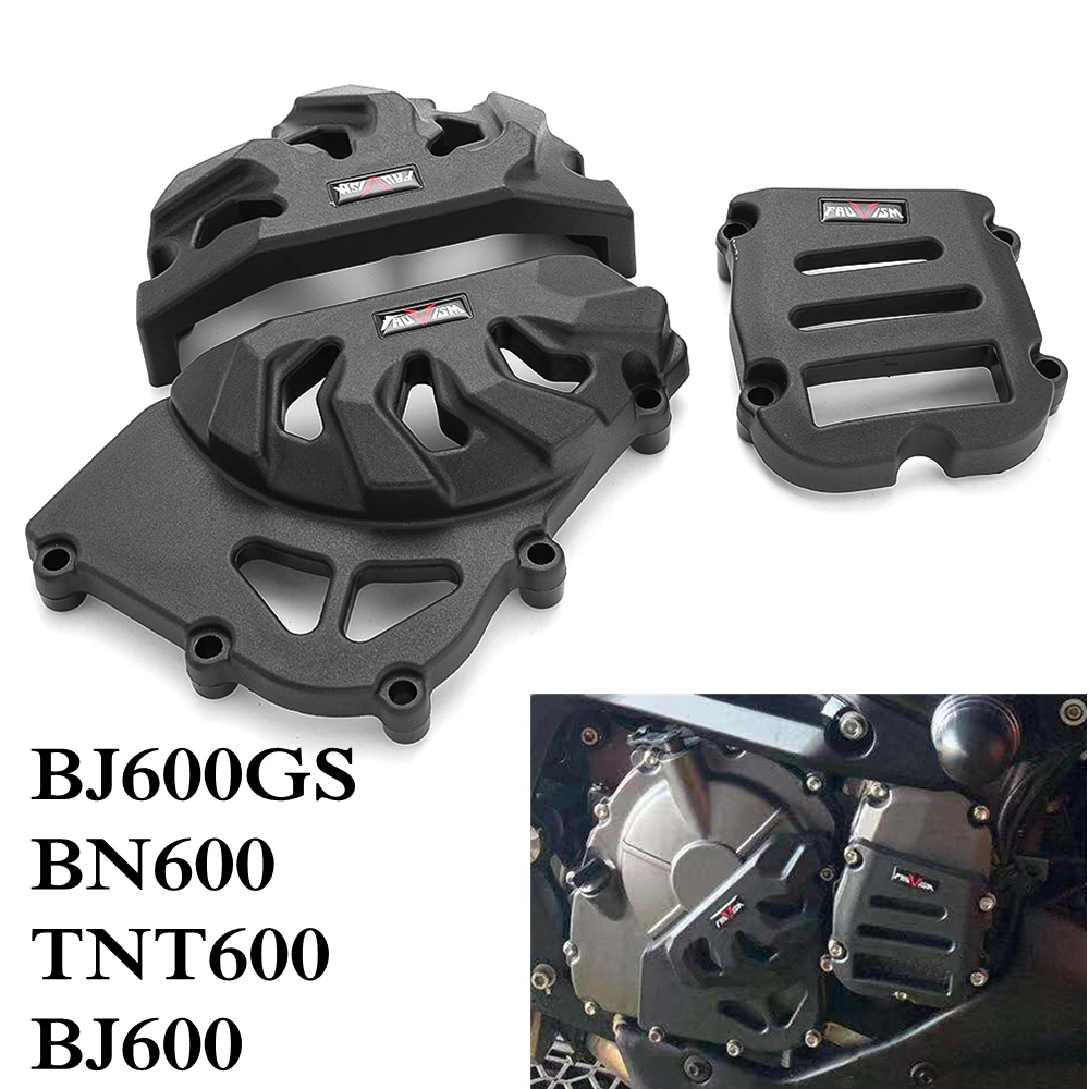 

For Benelli BJ600 BN600 TNT600 BJ600GS Motorcycle Engine Protective Cover Set Case Guard Crash Sliders BN TNT 600