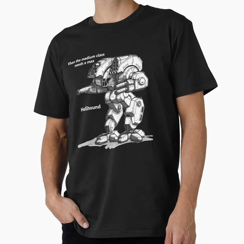 The War Between Military Means In 31St Century Battletech Game Hellhound Berlin Gift t shirt Short sleeve Graphic Clothes
