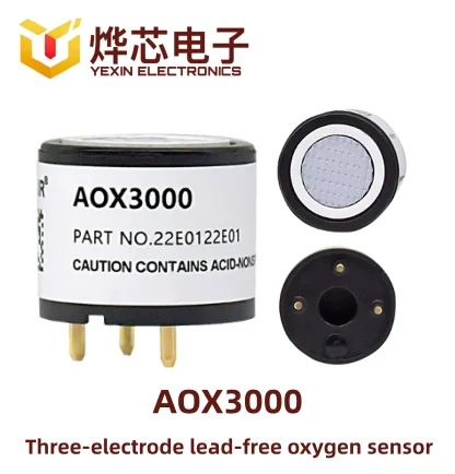 Aox3000 Three-Electrode Lead-Free Oxygen Sensor Industrial Electrochemical Oxygen Sensor