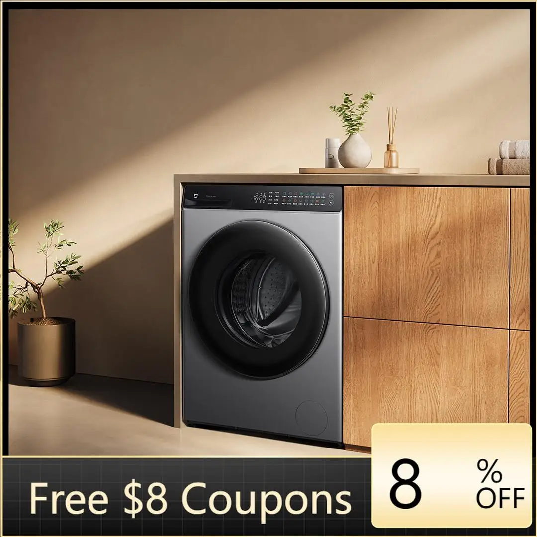 STLF Smart Washing and Drying Machine 10kg Intelligent Dosing Washer-Dryer Combo for  Home XHQG100MJ103