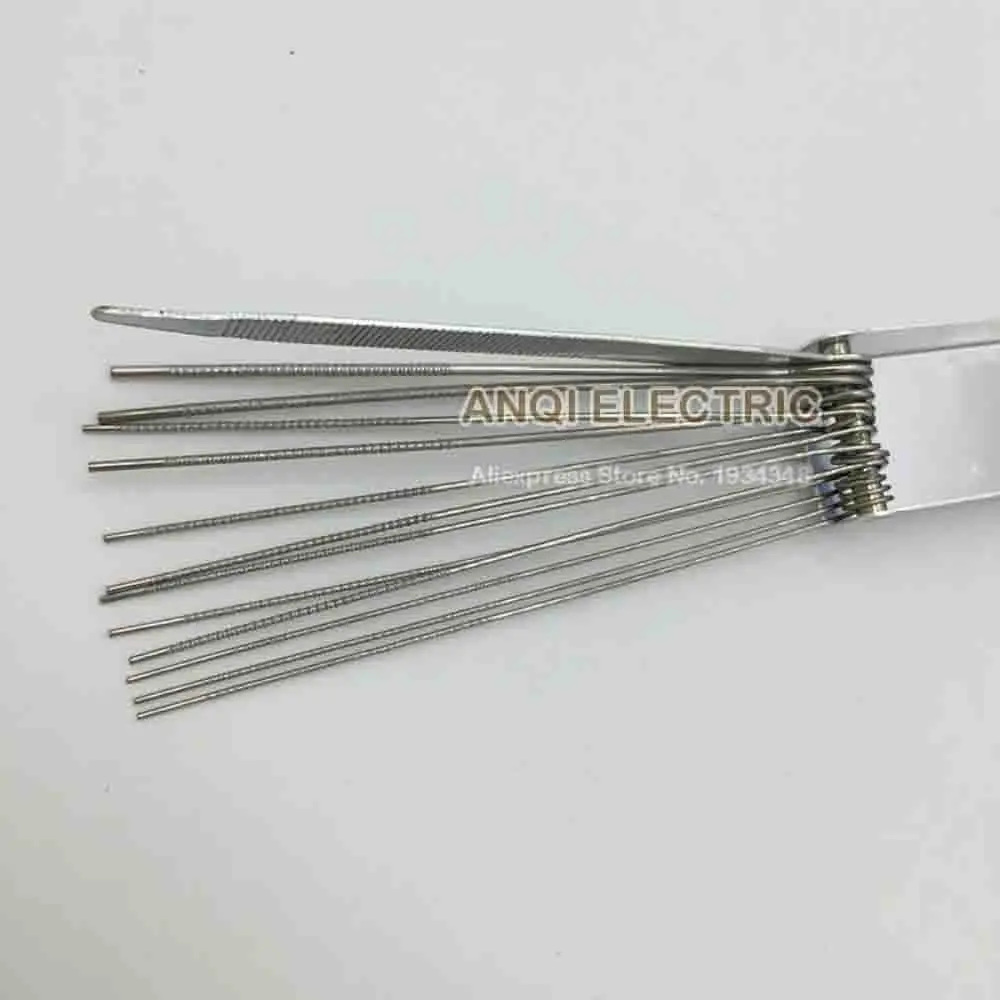 Torch Tip Cleaner Gas Welding Brazing Cutting Torch Tip Cleaner 13Pcs Set Guitar Nut Needle Files Nozzle Jet Drill Size 77-49