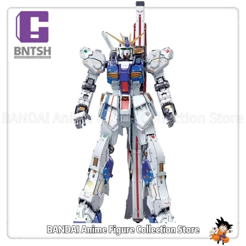 BNTSH BNMW Mobile Suit Gundam: Chars Counterattack RX-93ff ΝGUNDAM The Life-sized Ν Gundam Statue in Fukuoka 3D Metal Puzzle