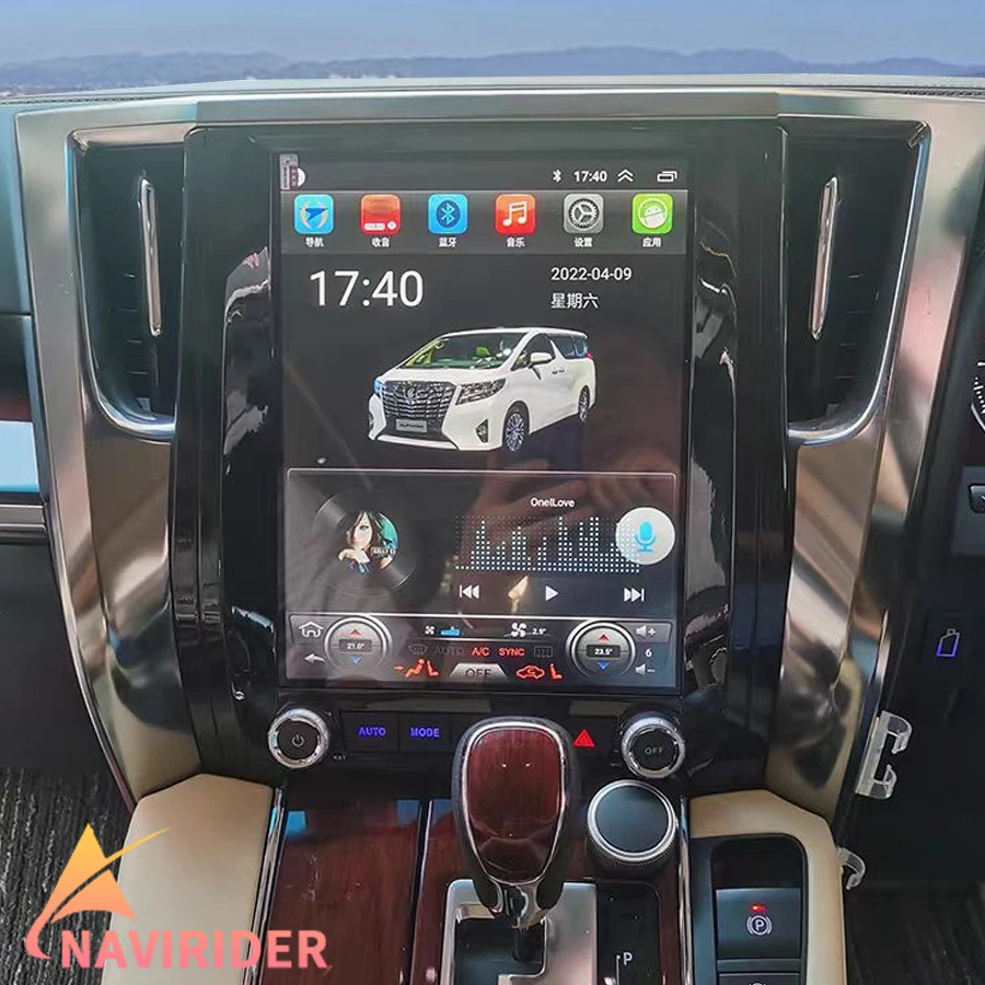 

12.1inch Android 14 Screen Car Radio For Toyota Alphard Vellfire A30 2013-2018 Multimedia Video Player CarPlay Stereo Navigation