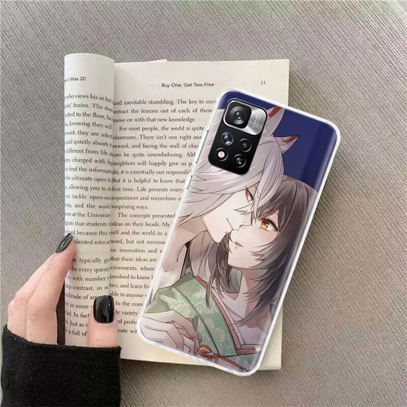 Anime Kamisama Love Kiss Phone Case For Xiaomi Redmi Note 13 Pro Plus 5G Capa 12 12C 9 9T 9C 10 10C 8 7 6 10A 9A K70 K60 Pro 8A