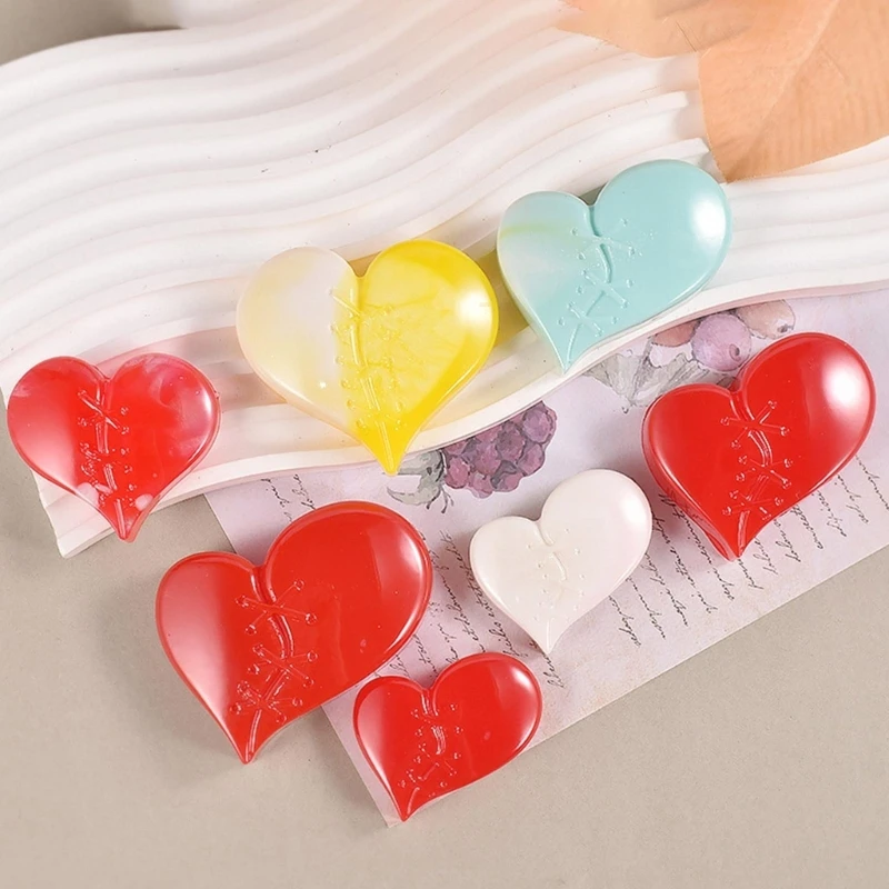 Sewing Heart-shaped Keychain Mold Epoxy Crystal Silicone Mold Plaster Mold