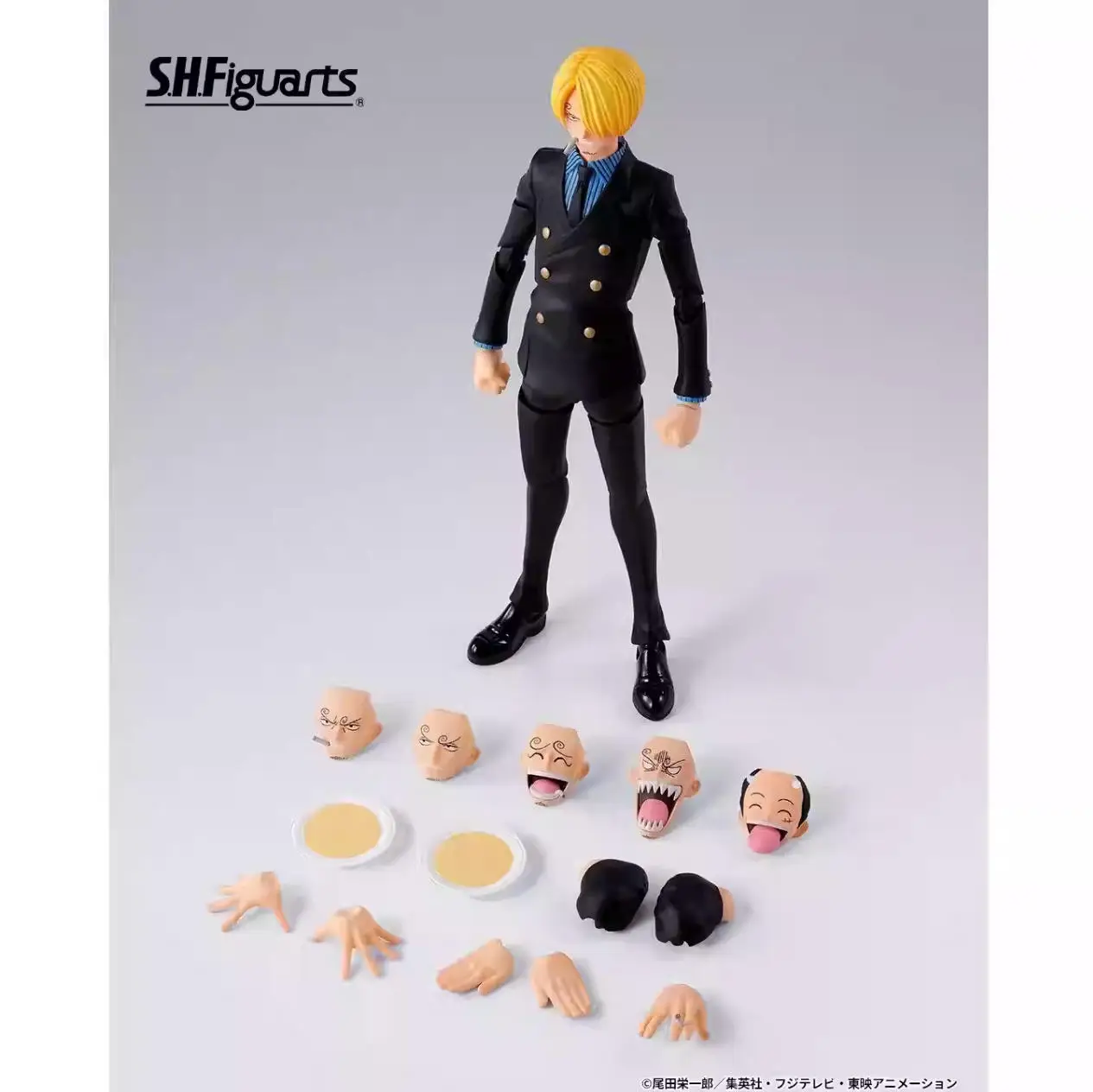 

Original Bandai S.H.Figuarts Shf One Piece Sanji Romance Dawn Action Figures Collectible Anime Model Toys Gifts