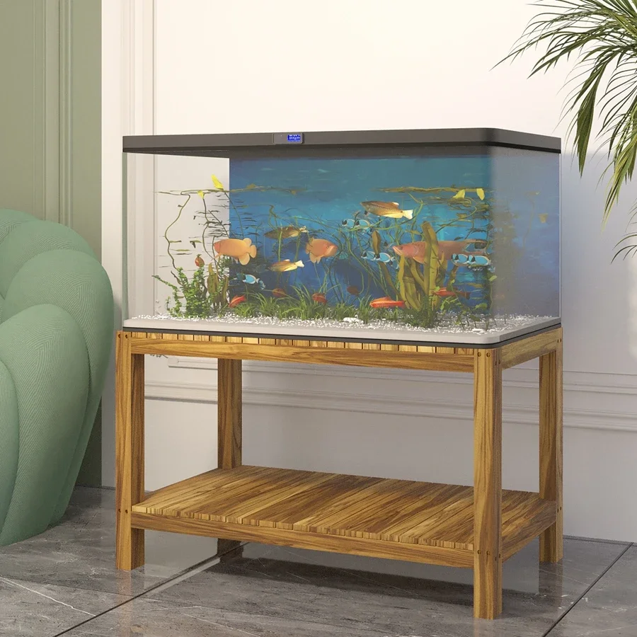 Bottom cabinet base Small aquarium bottom frame Bracket Turtle tank frame Solid wood customizable frame