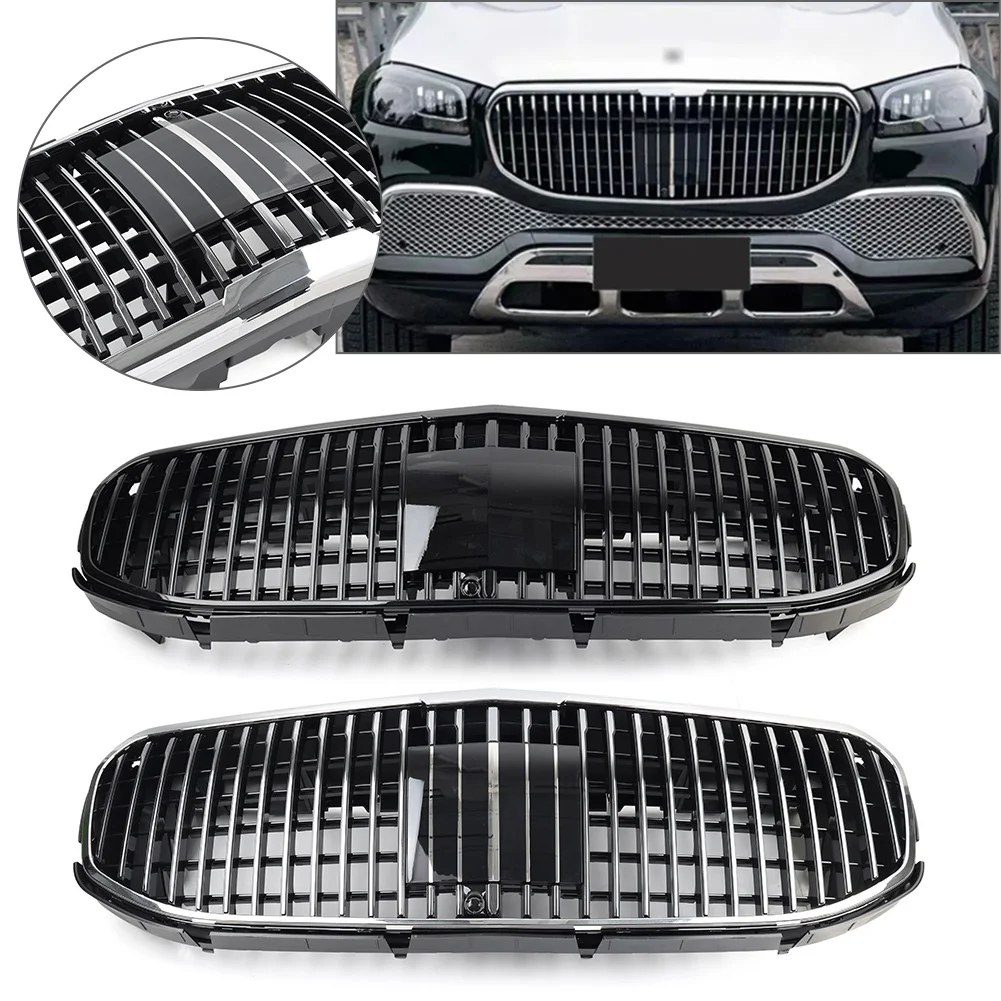 Car Front Bumper Grille Radiator Hood Grill For Mercedes Benz GLS X167 GLS450 GLS580 2020 2021 2022 2023 2024