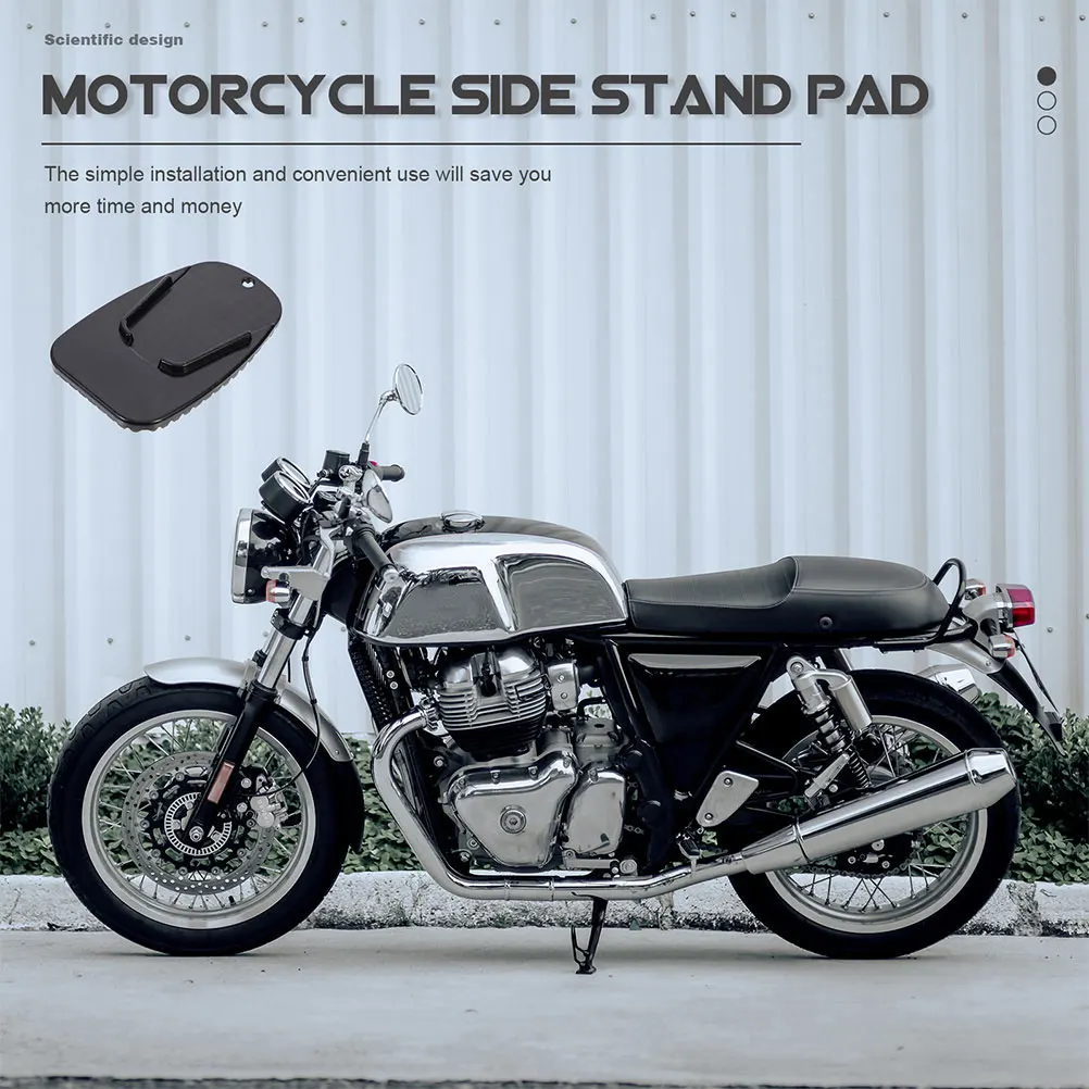 

8Pcs Motorcycle Kickstand Supports Anti-Corrosion Side Stand Mats Durable Wear-Resistant Motorcycle Pads