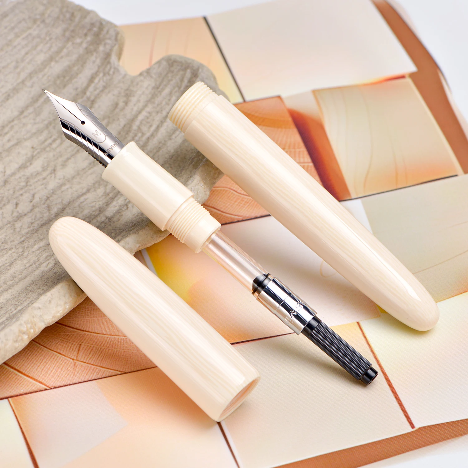 Asvine C80 Fountain Pen EF F M Stub 1.1 Iraurita Nib