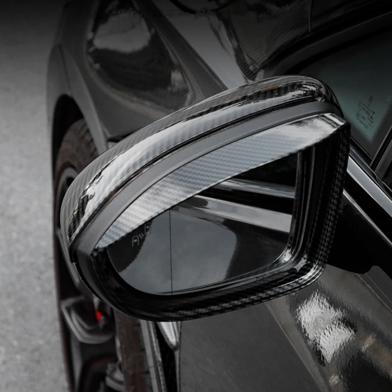 

Side Mirror Rain Cover Door Rearview Mirror Eyebrow Trim for VW Golf 8 MK8 Accessories 2020 2021 2022 2023