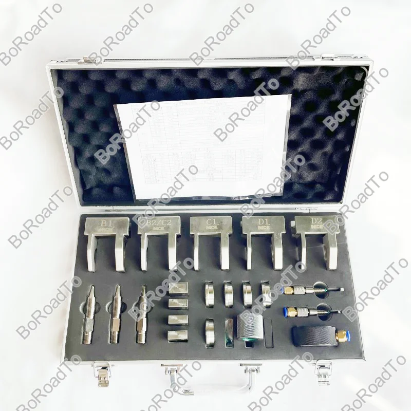All Injectors CRIN Diesel Common Rail Injector Clamp Test Repair Tools Sets For Bosch Denso Cummins