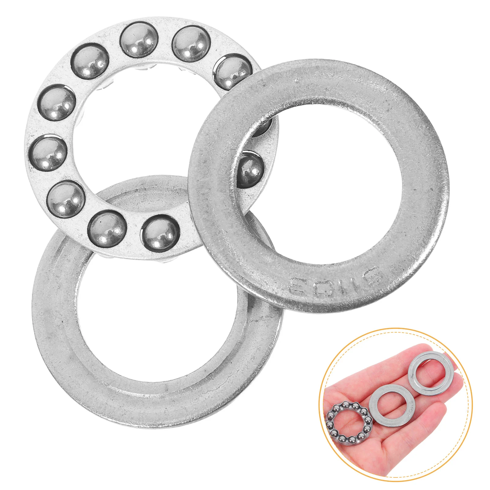 

Spring Thrust Bearing Metal Ball Bearing for Swing Chairs Silent Smooth Operation Easy Install Cradle Seat Accessories Hanging