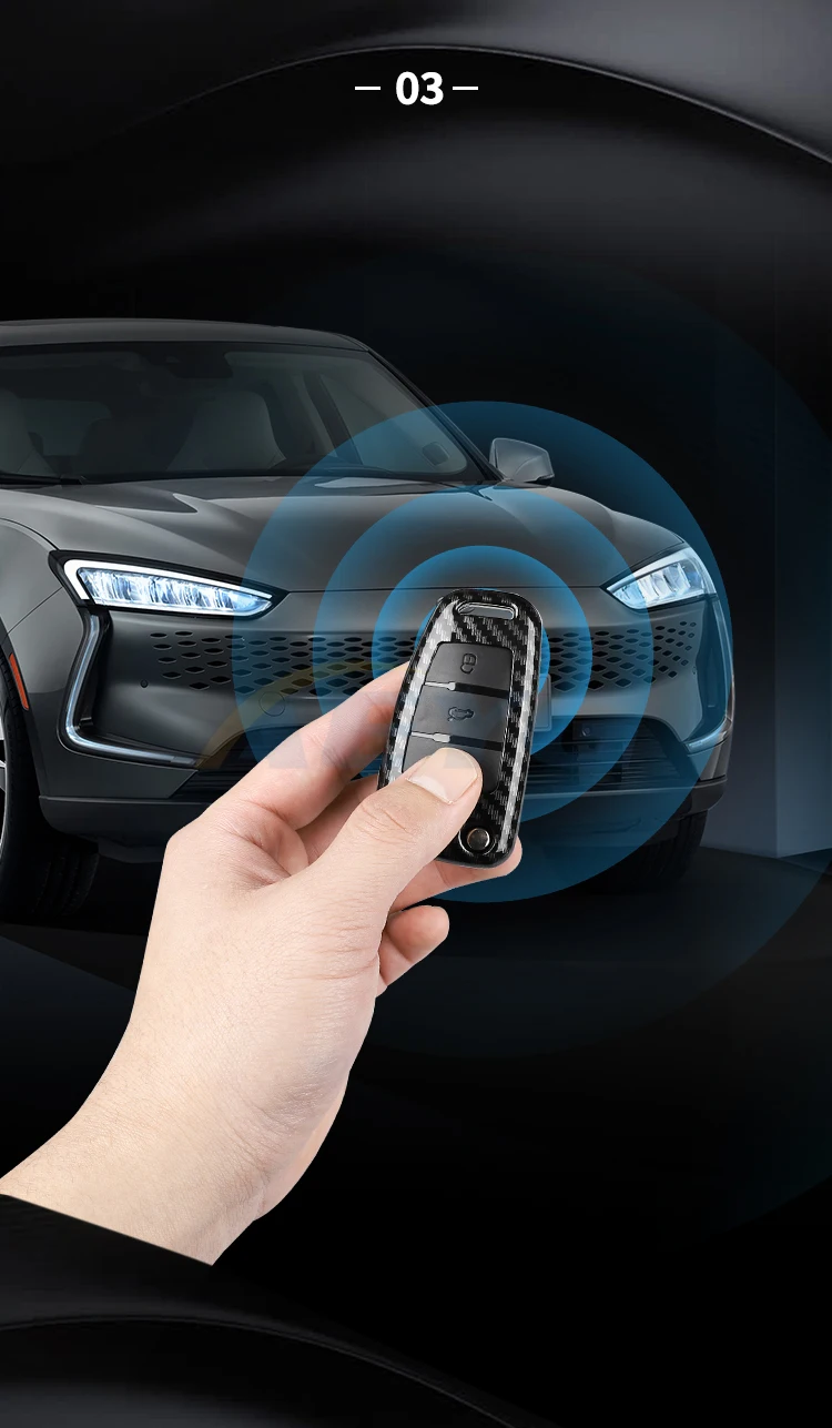 ABS Auto-Klappschlüssel-Gehäuse für Audi C6 R8 A1 A3 Q3 A4 A5 Q5 A6 S6 A7 B6 B7 B8 8P 8V 8L TT RS Sline Auto-Zubehör – Detail 5