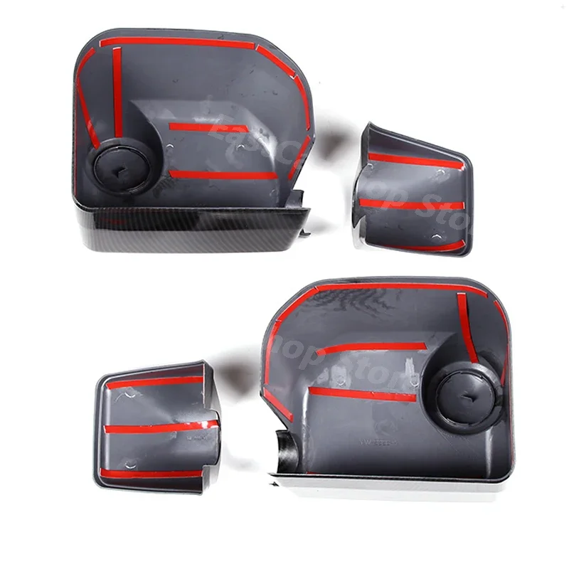 For Toyota Fj Cruiser 2006-2018 Car Rear View Rearview Side Glass Mirror Cover Frame Side Mirror Caps Protection Accessories