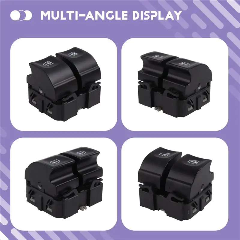 Limited Time Offer 254118032R 10132089 Power Electric Window Switch Button For Dacia Duster Sandero Replacement
