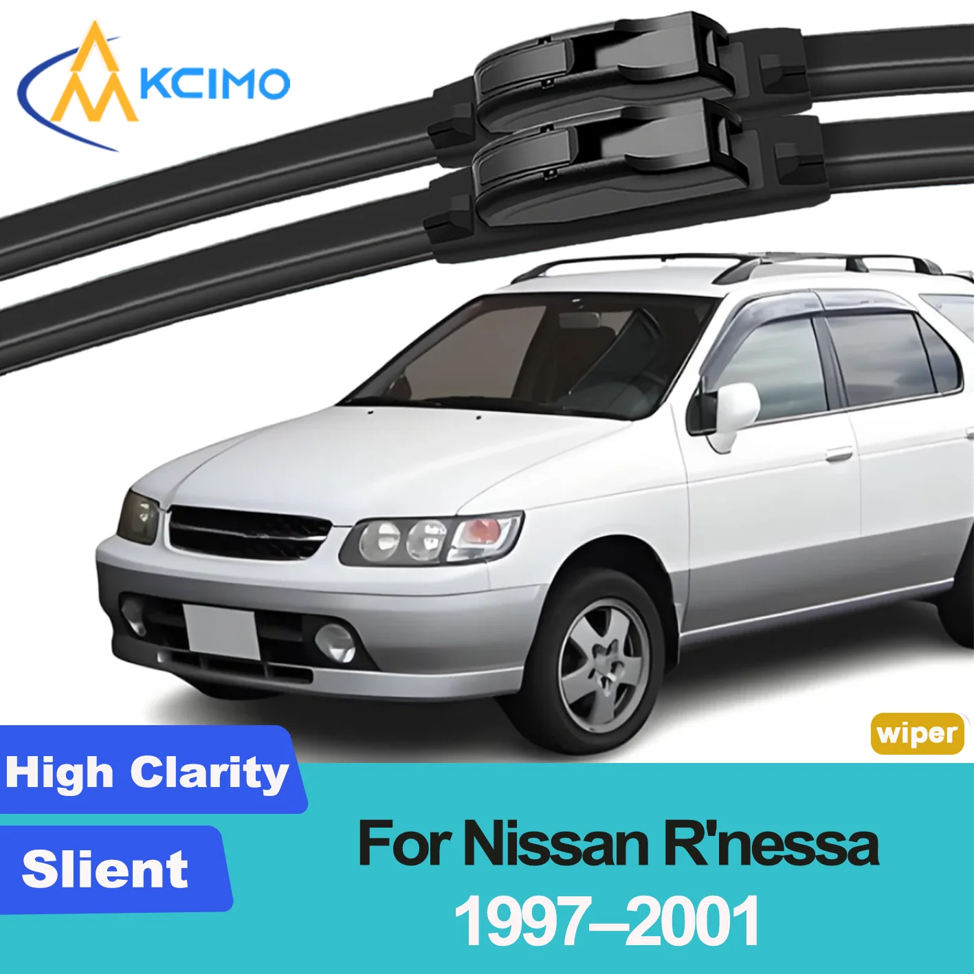 

2PCS New Front Windshield Wiper Blade for Nissan R'nessa N30 1997-2001 Nissan Altra (electric) Front Windshield Accessories 2001