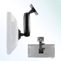 180° Rotatable Car Monitor Mount  Steel Spherical Bracket for 7 9 10 10.36 Inch Screens, Universal Dashboard/Desktop Holder