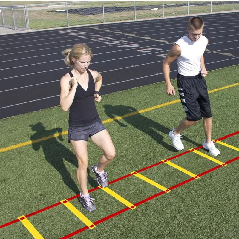 Agility Ladders Nylon Straps For Speed Training And Sports Flexibility Agility Football Training Energy Ladder Equipment