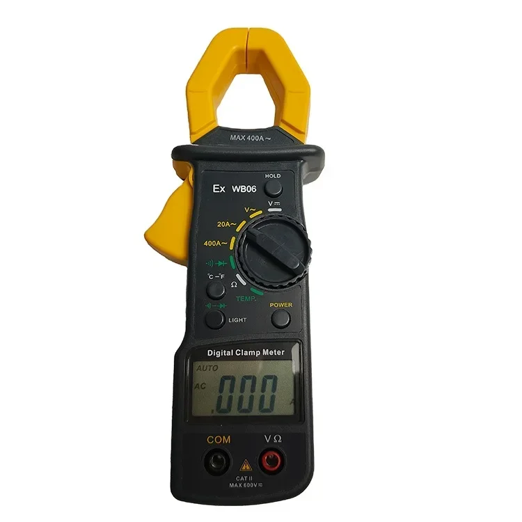 2025WB06 ac dc clamp meter accurate measurement data dc current clamp meter Explosion Proof Digital Clamp Meter