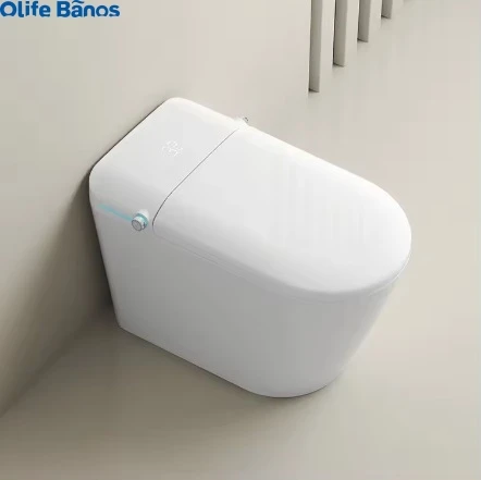 

Olife Banos Chaozhou Ceramic White S Trap Washdown Automatic Operation Floor Mounted Electronic Smart Wc Toilet