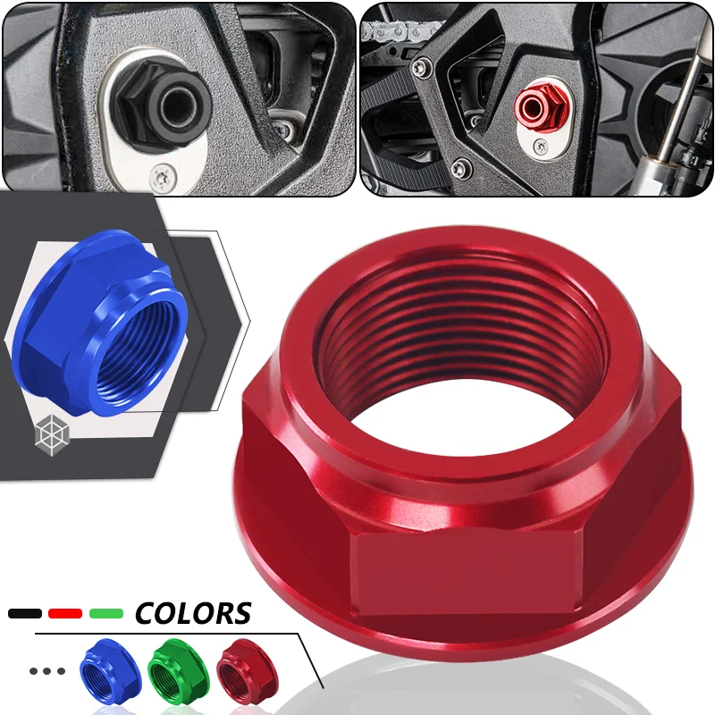 

Motorcycle Accessories Steering Stem Cover & Rear wheel axle Screw For GSXR600 GSXR750 gsxr600 gsxr750 2011-2017