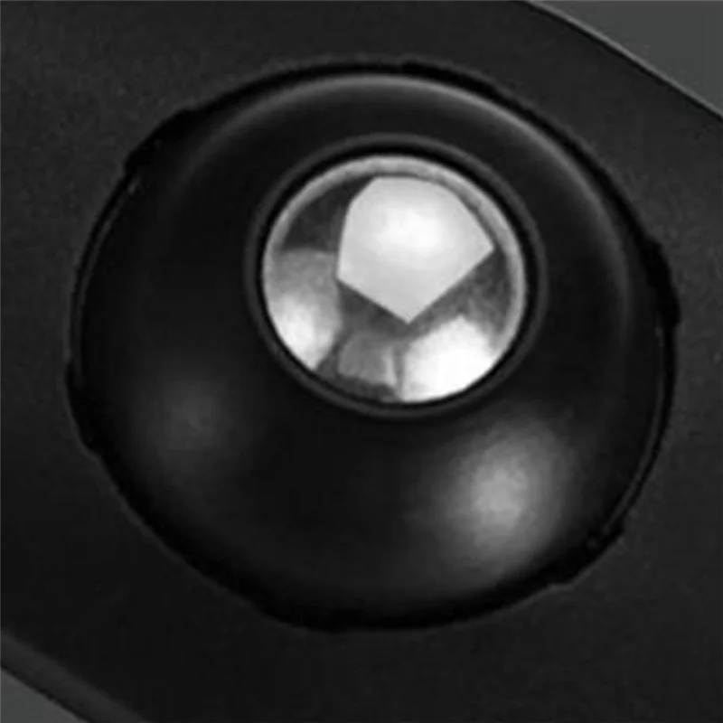 4개입 자가 접착형 무소음 볼 유니버설 휠 가구 캐스터 휠 스테인리스 스틸 휠 360도 회전 °   회전-BAAQ