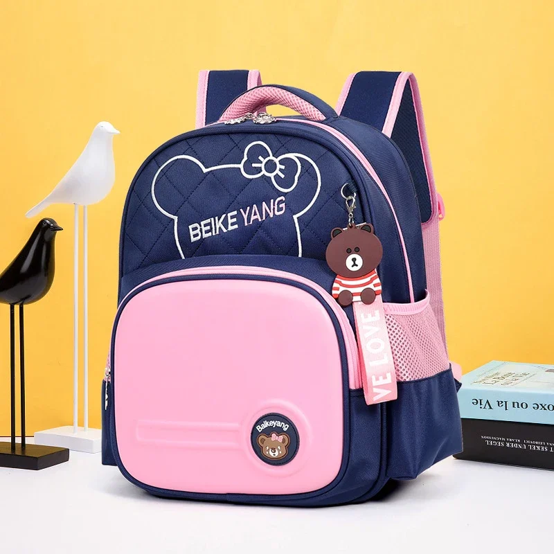 Children Schoolbag Mother Kids Accessories Casual Girl Backpack Reflective Hard Shell Alphabet Cartoon Student Treasure Baby Bag