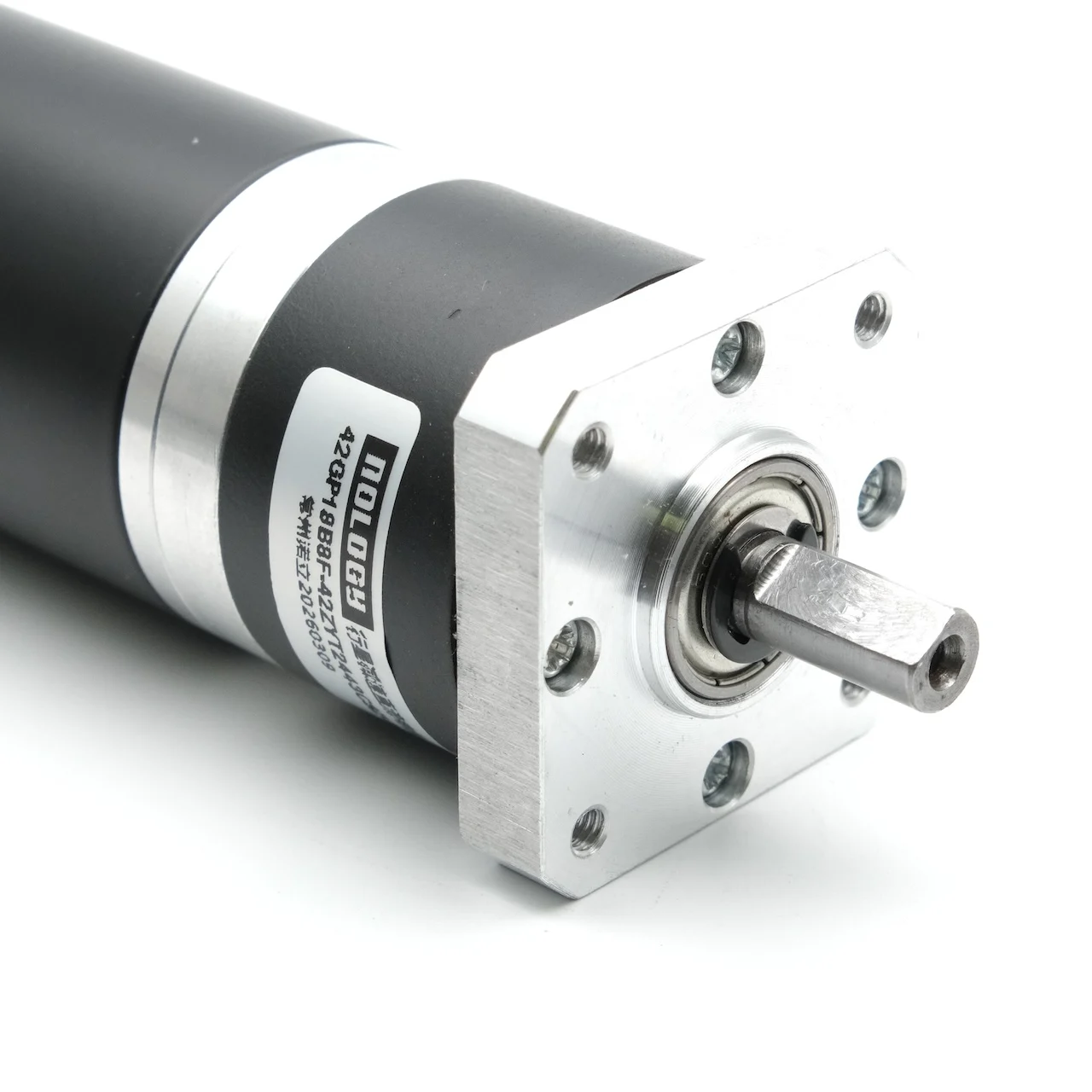 42mm Planetary Reduction DC Motor for Storage Robot AGV Automation Intelligent Door Lock Curtains Robot Encoder 24V 8mm Shaft