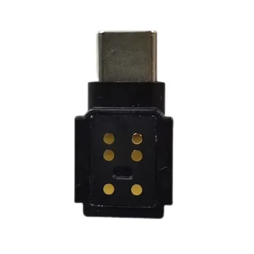 Imagen 2 del producto Pieza de repuesto para conector adaptador de micrófono DJI MINI, adaptador Lightning, adaptador tipo C