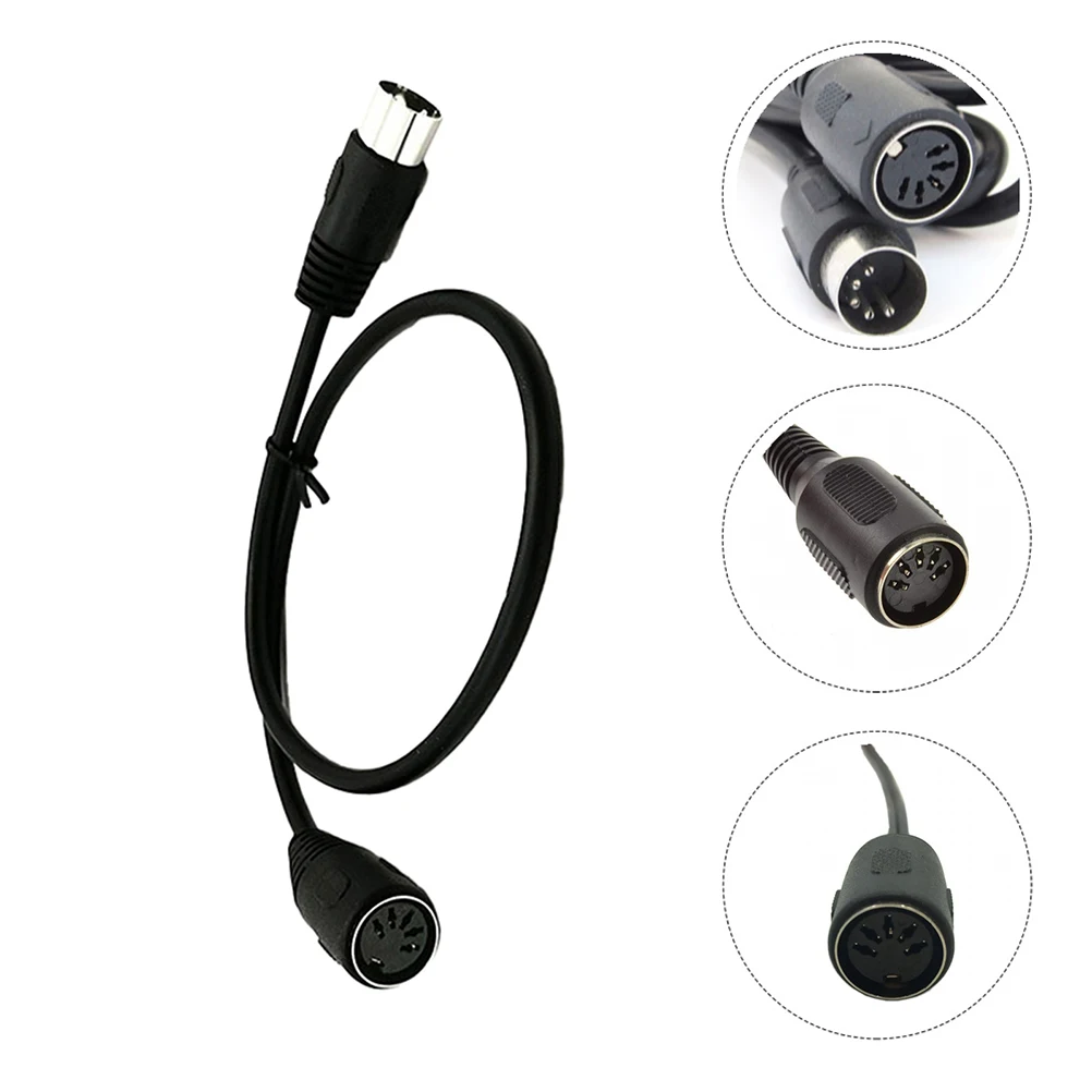 

MIDI Audio Cable 5 pin Copper 3m Long Flexible Durable for Keyboard Piano gan Instrument Compatibility Accessory