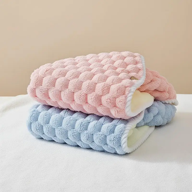 Women’s Thickened Absorbent Dry Hair Cap Ideal for Quick Drying After Bath or Swim