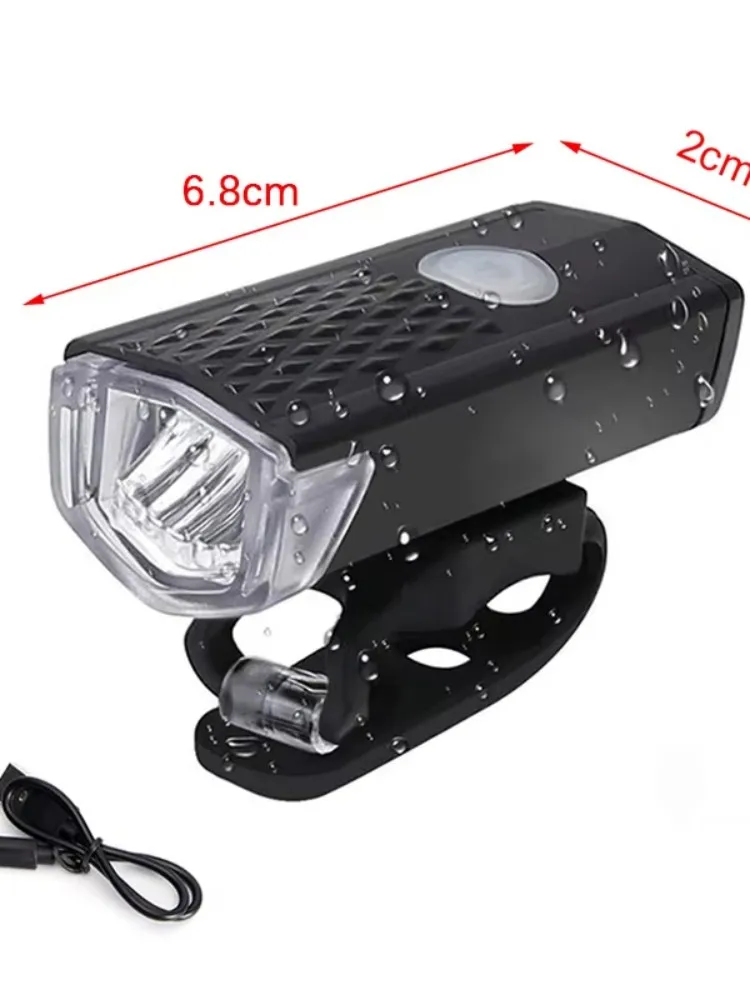 AliExpress NONE Bike Light Kit USB Rechargeable Headlight With Tail Light Easy Installation 3 Modes For Road Mountain Bike Accessories