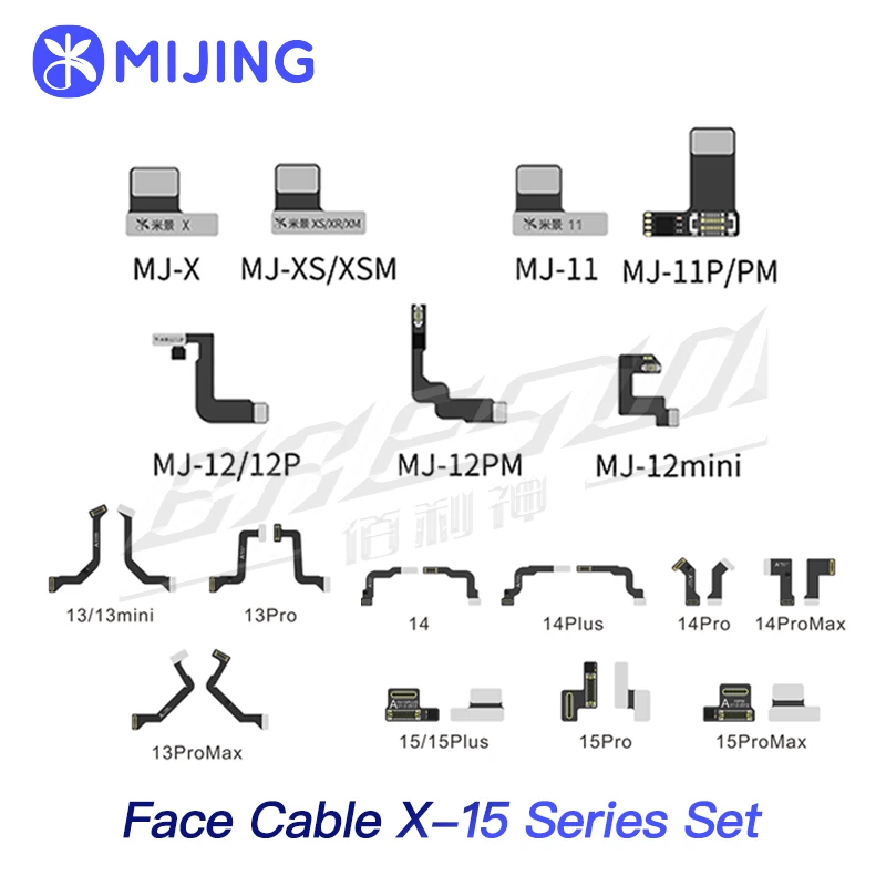 MIJING ZH01 إصلاح معرف الوجه نقطية كابل نقطة العارض فليكس بطارية البيانات آيفون X XR XS 11 12 13 14 15 برو ماكس مبرمج #6